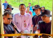 BPBD Babel Dukung Posko Destana Salurkan Peralatan Bencana