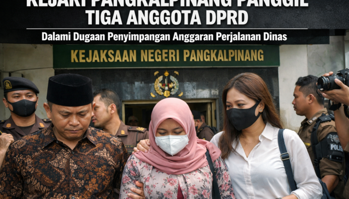 Kasus Perjalanan Dinas DPRD Pangkalpinang Diselidiki, Kejari Panggil Tiga Anggota Dewan