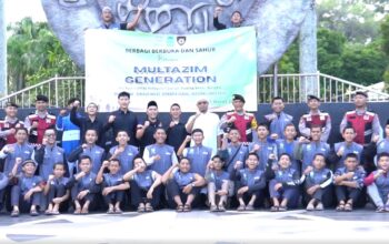 Angkatan Multazim MTHQ Tebar Berkah Ramadan, 400 Takjil Dibagikan di Tugu Nol Kilometer Pangkalpinang